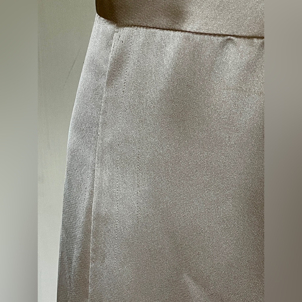 Amsale CHLOE in Champagne size 6 - Picture 6 of 10